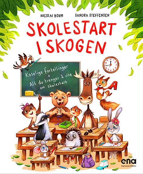 Bokomslag: Skolestart i skogen