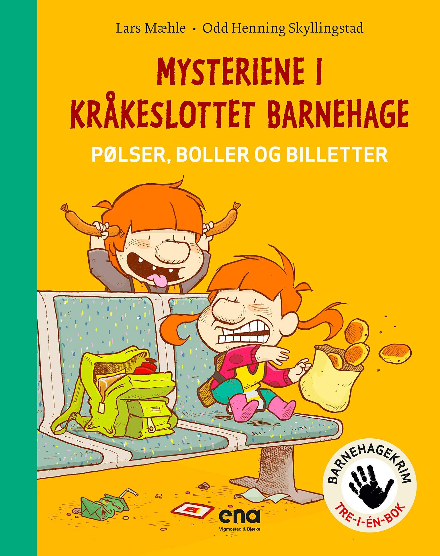 Bokomslag: Mysteriene i Kråkeslottet barnehage