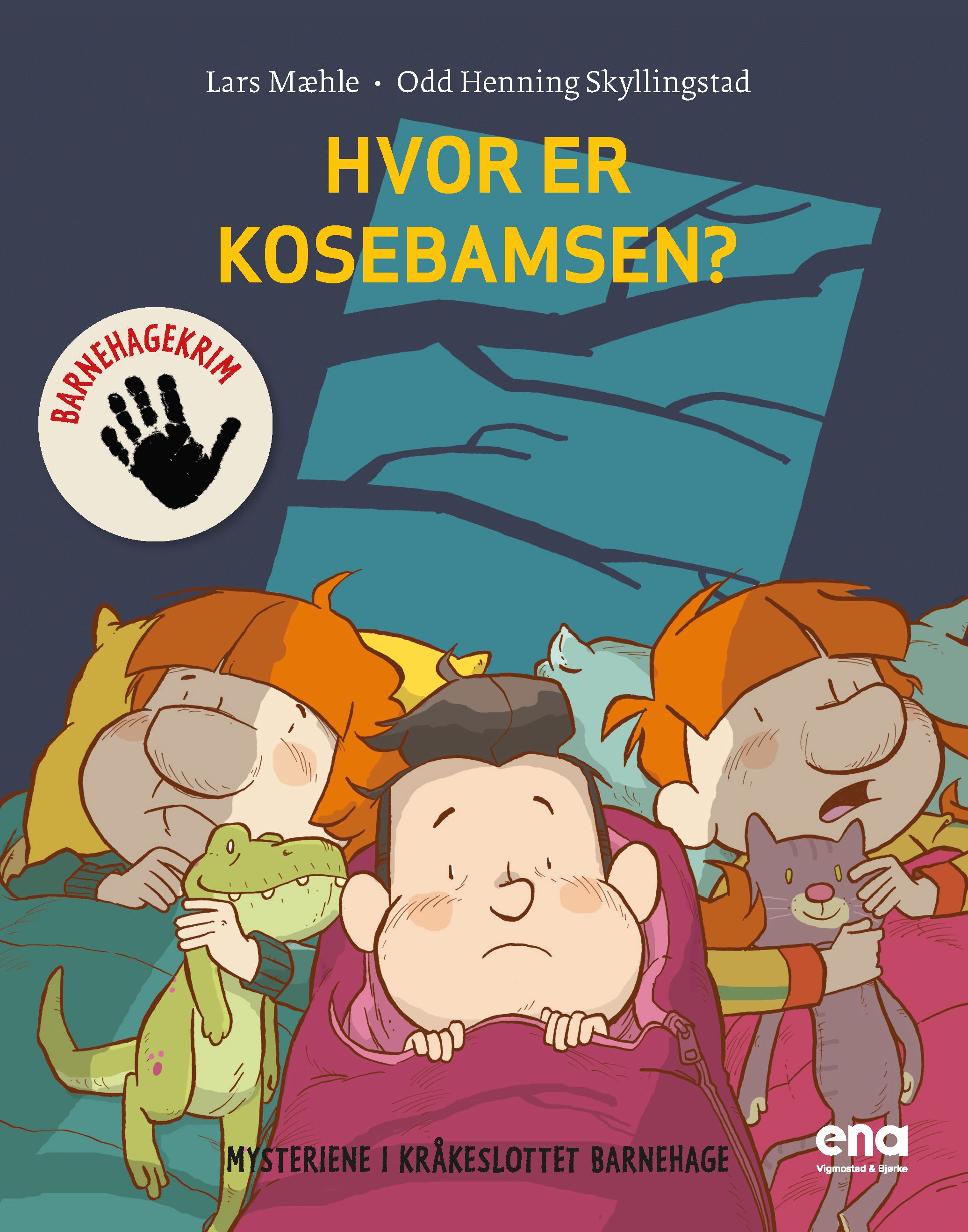 Bokomslag: Hvor er kosebamsen?