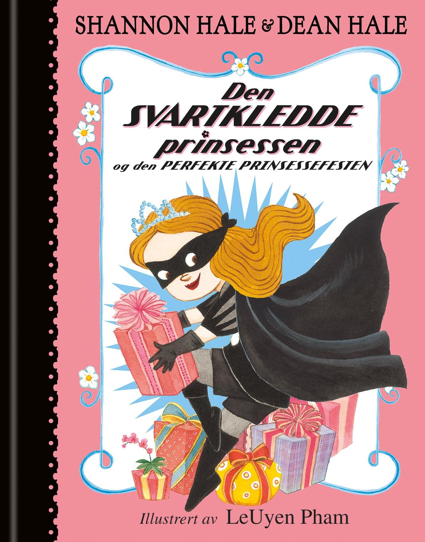 Bokomslag: Den svartkledde prinsessen og den perfekte prinsessefesten