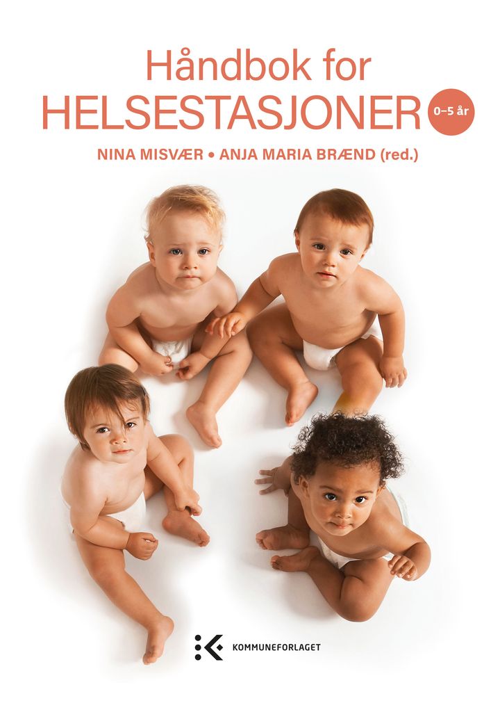 bokomslag: Håndbok for helsestasjoner 0-5 år