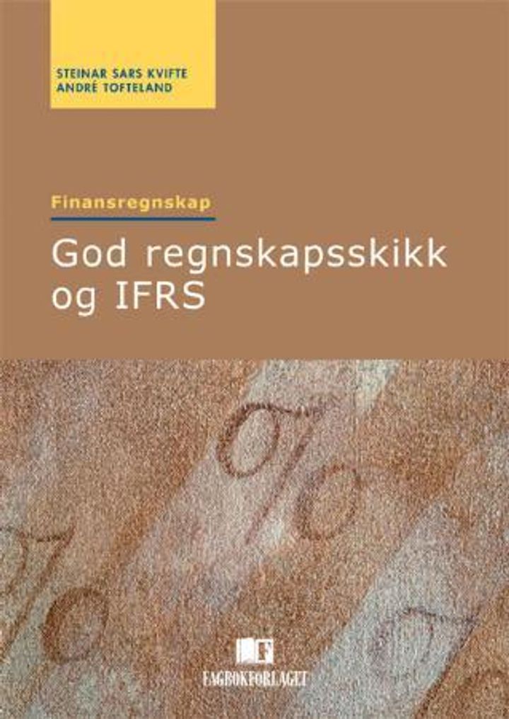 bokomslag: Finansregnskap : god regnskapsskikk og IFRS