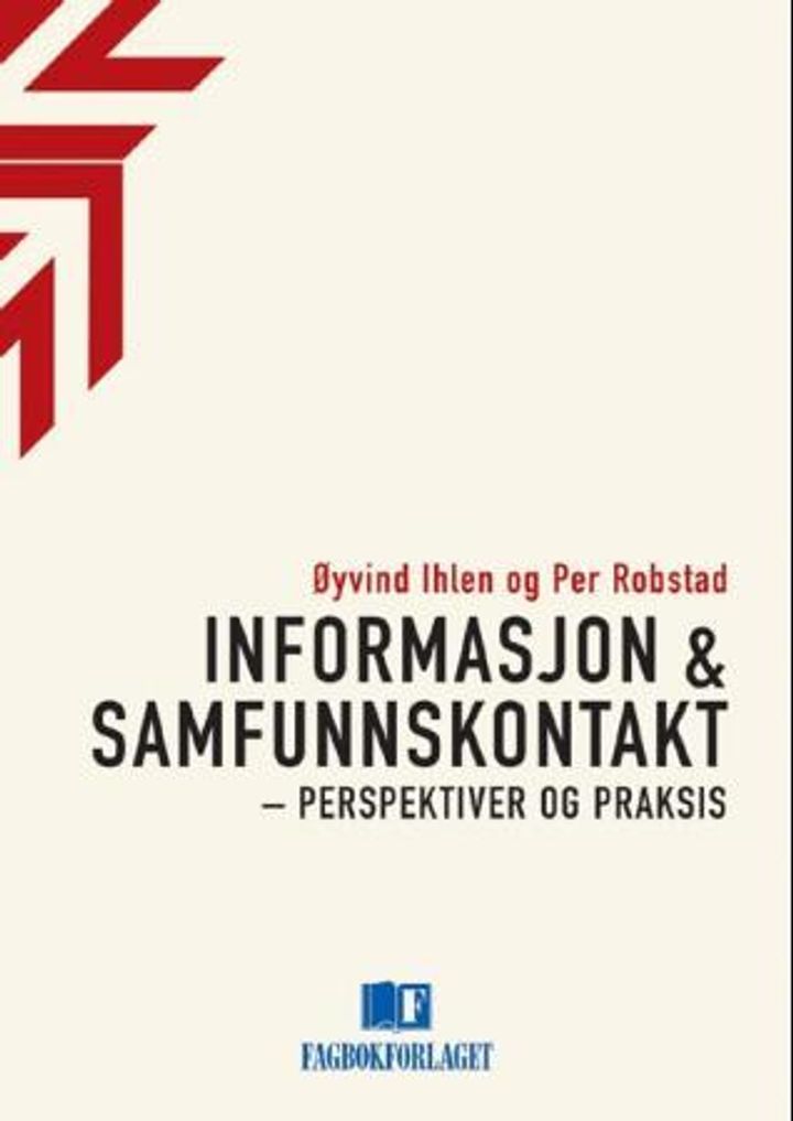 bokomslag: Informasjon og samfunnskontakt : perspektiver og praksis