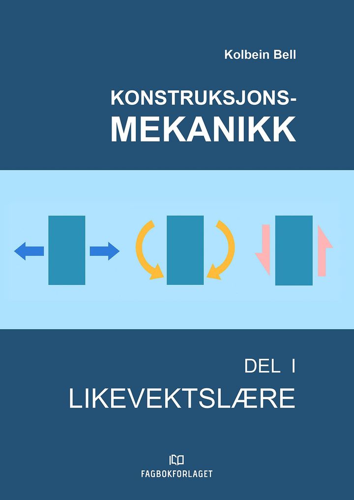 bokomslag: Konstruksjonsmekanikk : del I : likevektslære