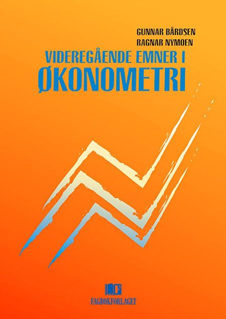 bokomslag: Videregående emner i økonometri