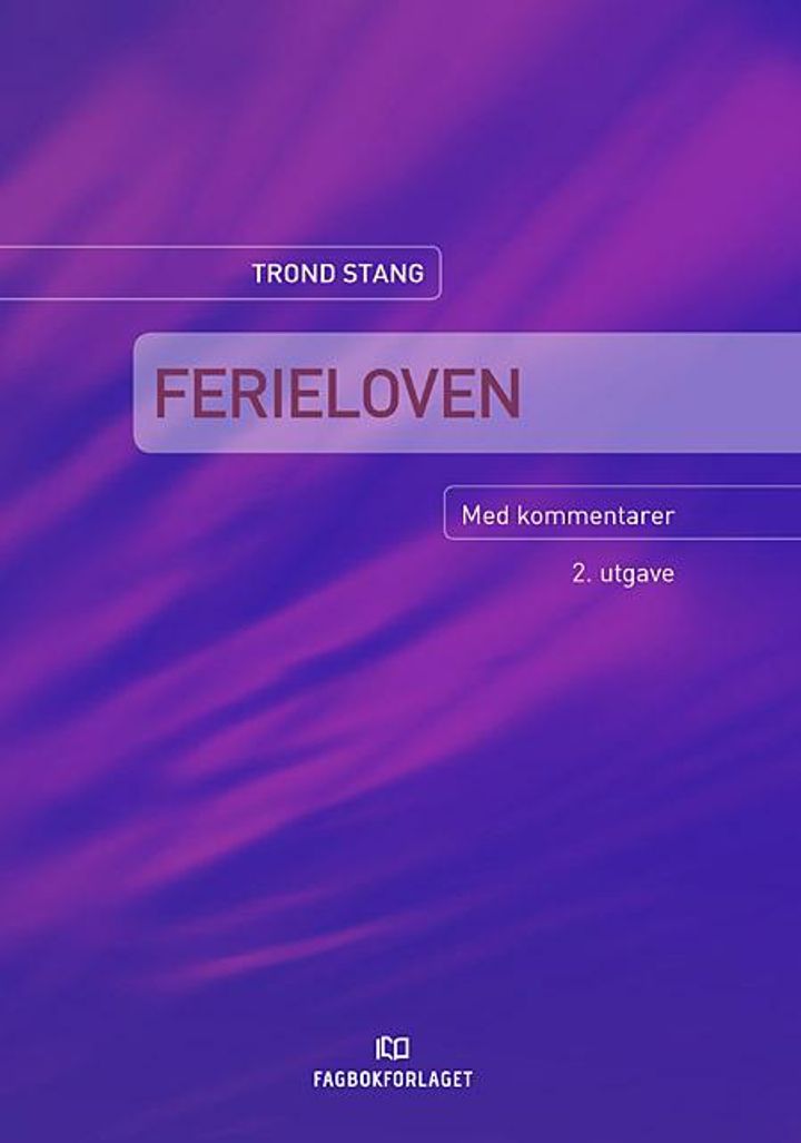 bokomslag: Ferieloven : med kommentarer
