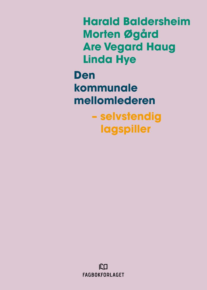bokomslag: Den kommunale mellomlederen : selvstendig lagspiller