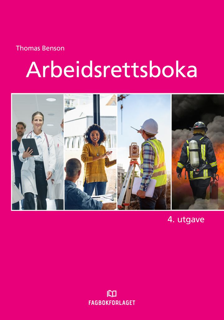 bokomslag: Arbeidsrettsboka