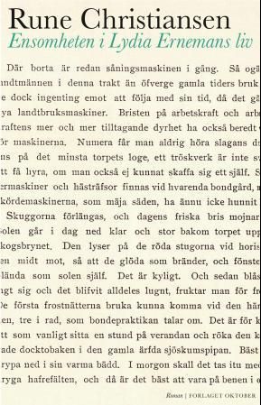 Ensomheten i Lydia Ernemans liv