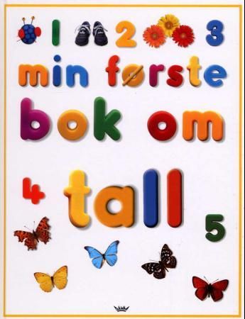 Bokomslag: Min første bok om tall