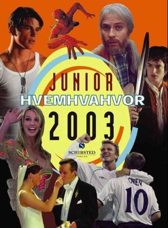 Bokomslag: Junior hvem hva hvor 2003
