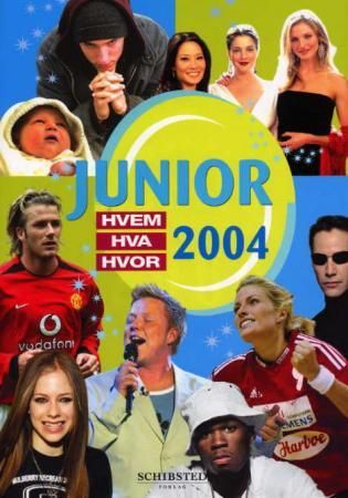 Bokomslag: Junior hvem hva hvor 2004