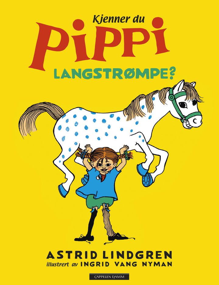 bokomslag: Kjenner du Pippi Langstrømpe?