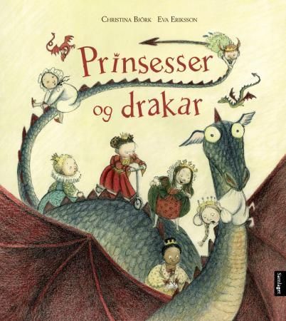 Bokomslag: Prinsesser og drakar