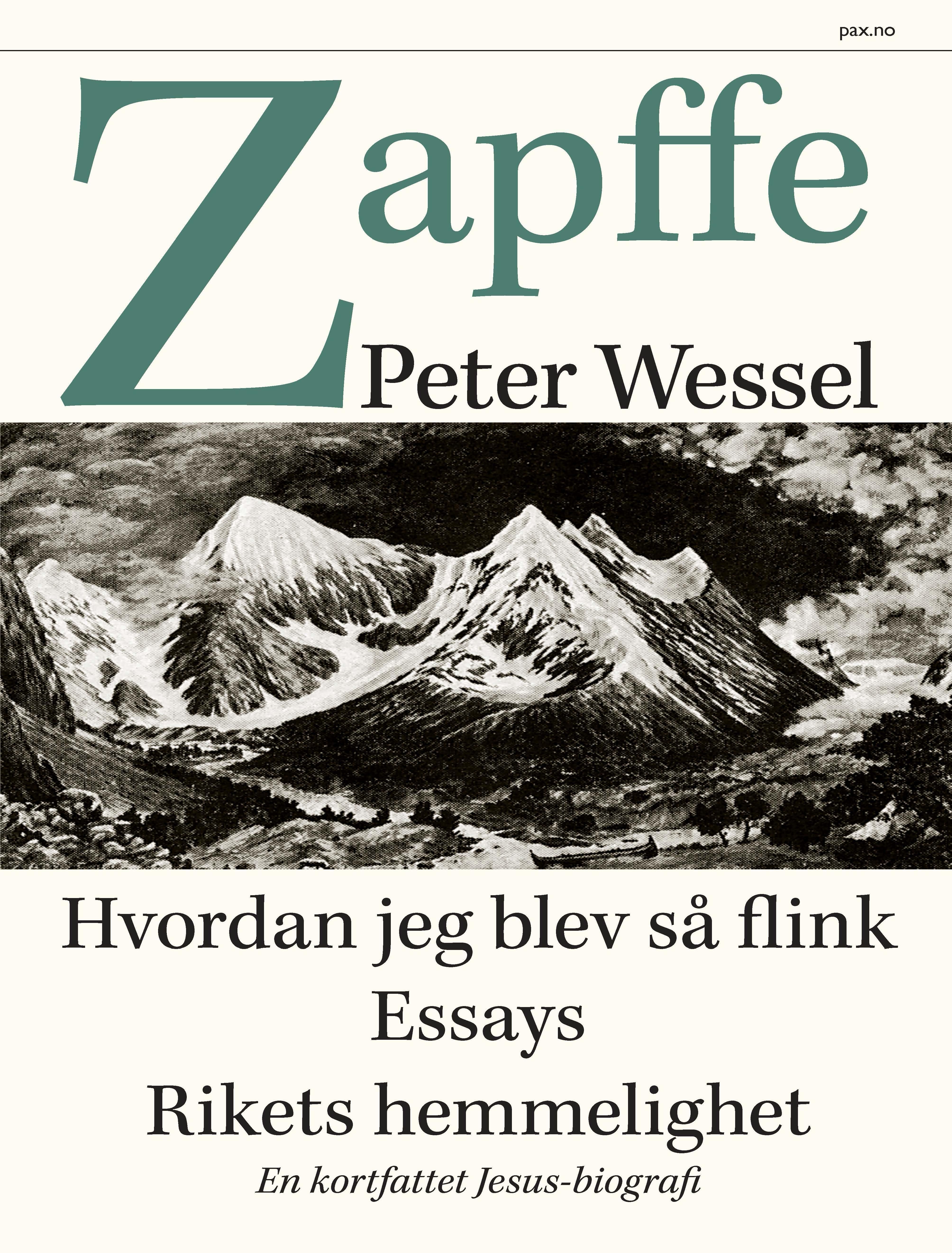 Bokomslag: Hvordan jeg blev så flink ; Essays ; Rikets hemmelighet, en kortfattet Jesus-biografi