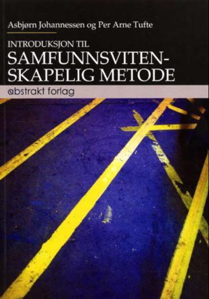 bokomslag: Introduksjon til samfunnsvitenskapelig metode