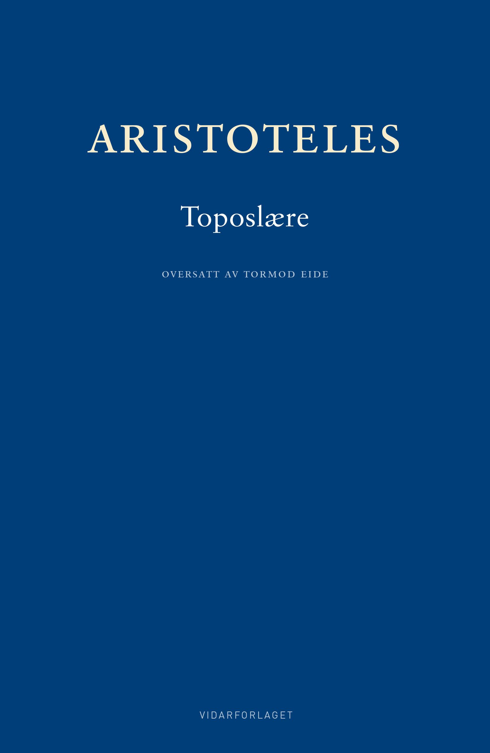 Bokomslag: Toposlære