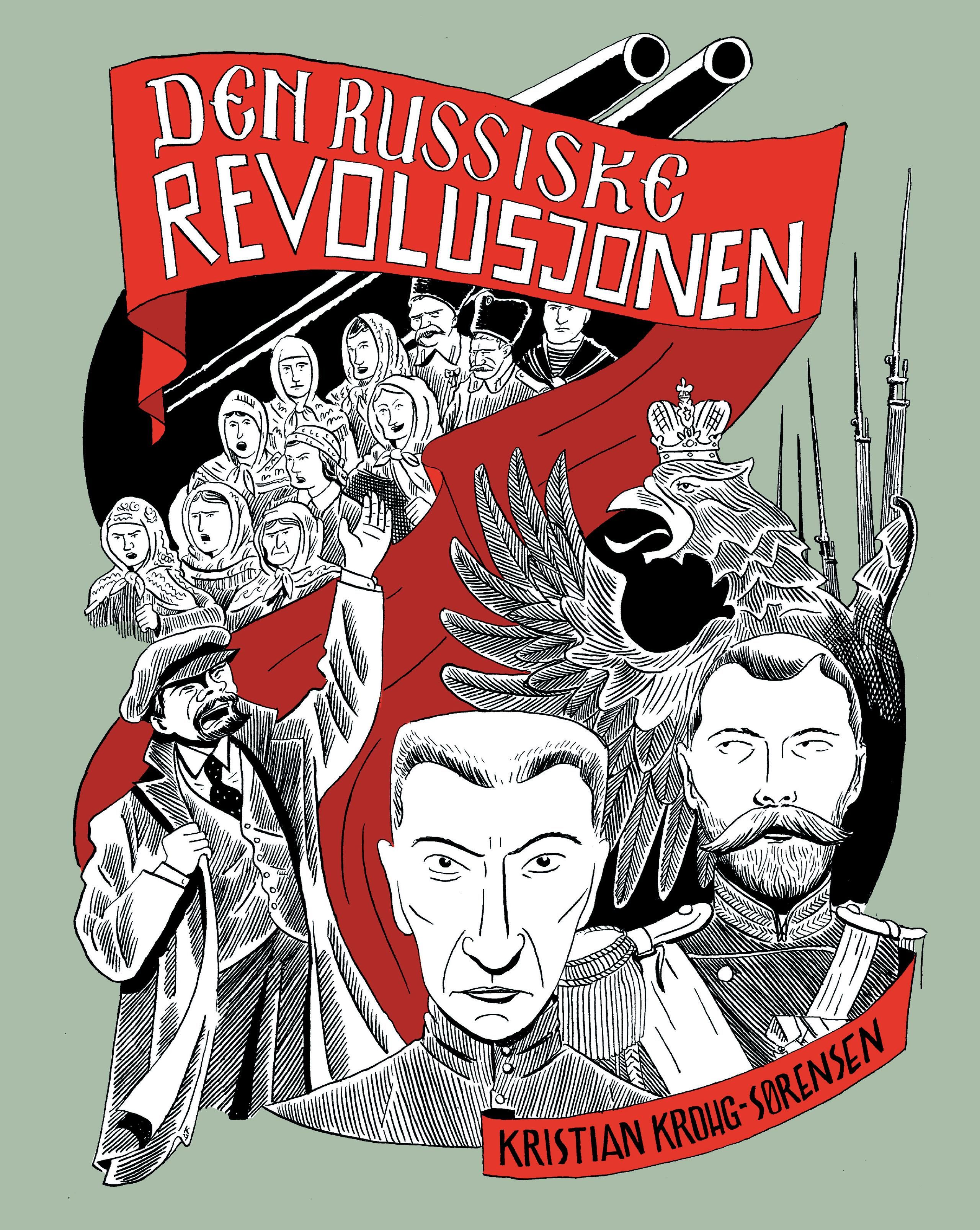 Bokomslag: Den russiske revolusjonen