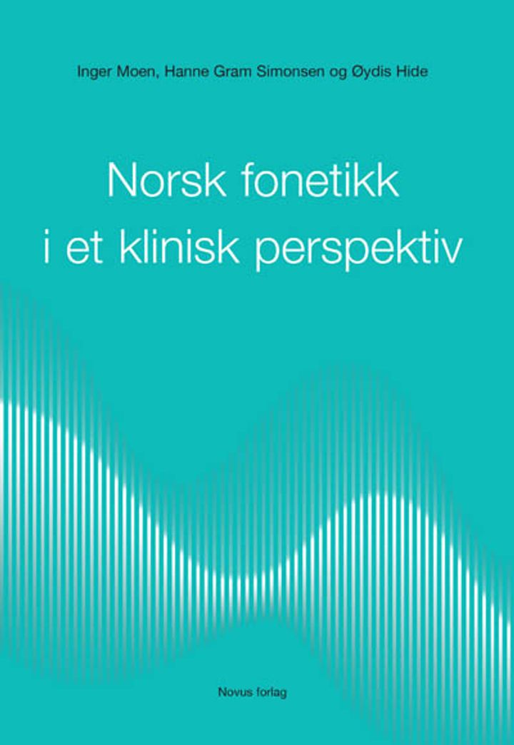 bokomslag: Norsk fonetikk i et klinisk perspektiv